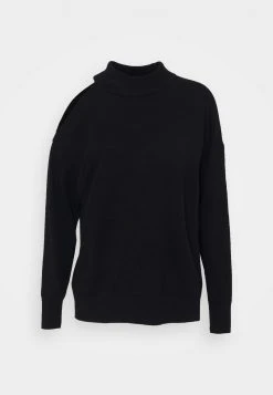MICHAEL Michael Kors Damen CUTOUT - Strickpullover - Black -Michael Kors Verkäufe dfec70b0446a4431bc1990d36141c93b