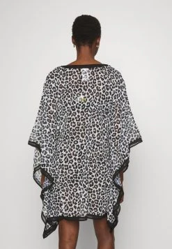 MICHAEL Michael Kors Damen CAFTAN COVER UP - Strandaccessoire - Khaki -Michael Kors Verkäufe e0ae7863d0e04b548f06e0864a2540f6