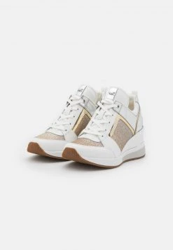 MICHAEL Michael Kors Damen GEORGIE - Sneaker Low - Silver/gold -Michael Kors Verkäufe e1603b4efced4a969d86560a49a2afdb