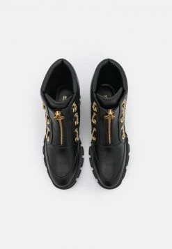 MICHAEL Michael Kors Damen RIDLEY FLAT BOOTIE - Stiefelette - Black/brown -Michael Kors Verkäufe e2a96d9c545049cd95505767f6275a23