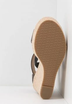 MICHAEL Michael Kors Damen PRUE WEDGE - High Heel Sandalette - Brown -Michael Kors Verkäufe e6a1df468fc648d08d579826fc6730ca