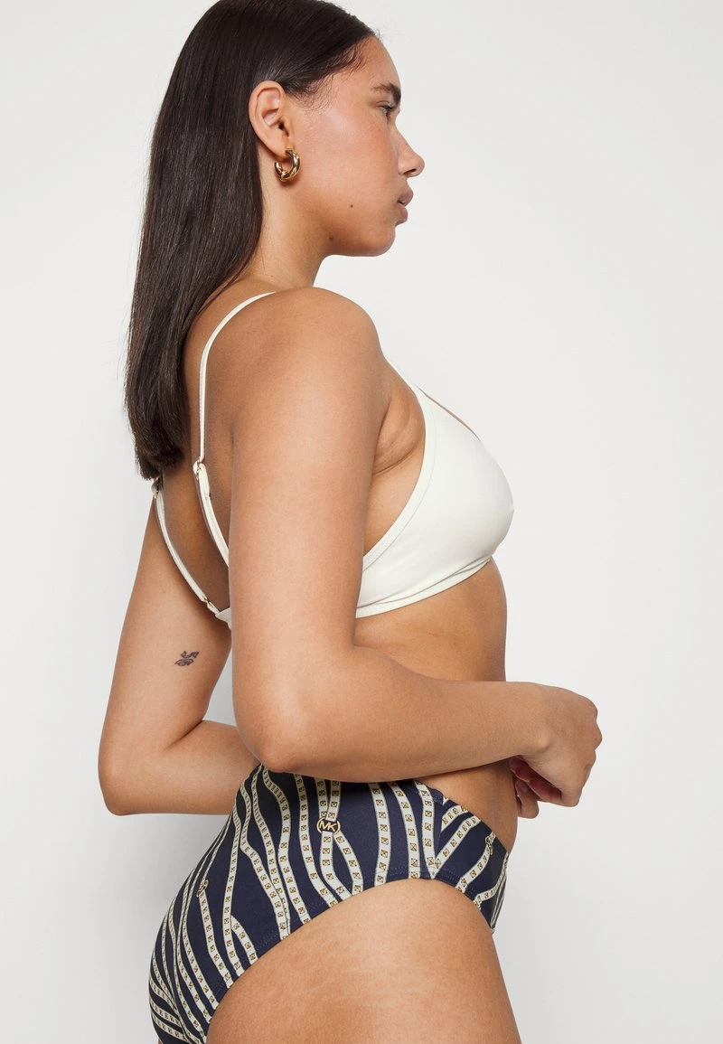 MICHAEL Michael Kors Damen DIAGONAL BELT HIGH LEG BOTTOM - Bikini-Hose - Navy 7 MICHAEL Michael Kors Damen DIAGONAL BELT HIGH LEG BOTTOM - Bikini-Hose - Navy – Bild 5