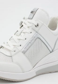 MICHAEL Michael Kors Damen GEORGIE TRAINER - Sneaker Low - Silver -Michael Kors Verkäufe e798982ceeb24166ab03e6c124a70442