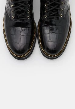 MICHAEL Michael Kors Damen HASKELL BOOTIE - Plateaustiefelette - Black -Michael Kors Verkäufe e98eb27b6f9941b3975f27288e20b26e