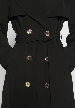 MICHAEL Michael Kors Damen DRAPY - Trenchcoat - Black -Michael Kors Verkäufe eaa0e636ba1047c1adbb220ec1ef806e