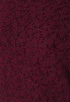 MICHAEL Michael Kors Damen LOGO - T-Shirt Print - Dark Ruby -Michael Kors Verkäufe ec49e6b67e54416d8a068cec8e8c875d