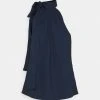 MICHAEL Michael Kors Damen HALTER TIE NECK - Bluse - Midnightblue 1 MICHAEL Michael Kors Damen HALTER TIE NECK - Bluse - Midnightblue -Michael Kors Verkäufe ee34718d71164c7d85171fb04e6ce6f9