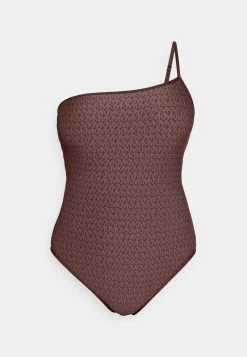 MICHAEL Michael Kors Damen SIGNATURE LOGO ONE SHOULDER ONEPIECE - Badeanzug - Chocolate 12 MICHAEL Michael Kors Damen SIGNATURE LOGO ONE SHOULDER ONEPIECE - Badeanzug - Chocolate -Michael Kors Verkäufe eedc779ca51742e88d3ac32588c3574d