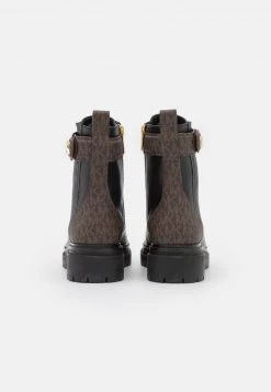 MICHAEL Michael Kors Damen STARK BOOTIE - Schnürstiefelette - Black/brown -Michael Kors Verkäufe ef1438d0230642988e2554e830967a78