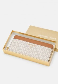 MICHAEL Michael Kors Damen JET POCKET - Geldbörse - Vanilla -Michael Kors Verkäufe ef3ac28a28b845fb9d3269b53f109162