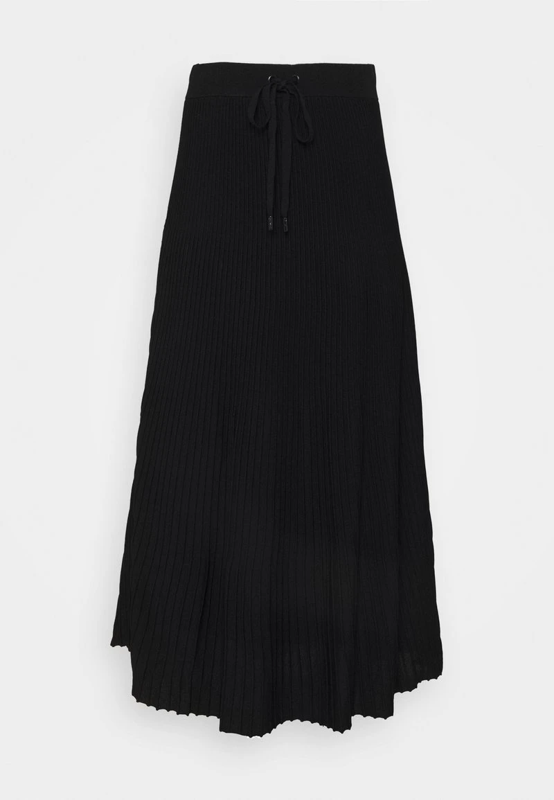 MICHAEL Michael Kors Damen LOGO TAPE MIDI SKIRT - A-Linien-Rock - Black 6 MICHAEL Michael Kors Damen LOGO TAPE MIDI SKIRT - A-Linien-Rock - Black – Bild 4