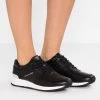 MICHAEL Michael Kors Damen ALLIE - Sneaker Low - Black -Michael Kors Verkäufe f1287cafffff4e179ed4b898afa70876