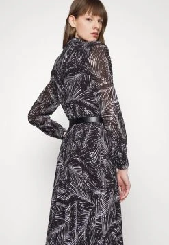 MICHAEL Michael Kors Damen Blusenkleid - White/black -Michael Kors Verkäufe f36a74a1dde64f03a80c2c5c2aa7d5f9