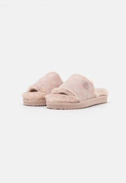 MICHAEL Michael Kors Damen JANIS SLIDE - Hausschuh - Soft Pink -Michael Kors Verkäufe f408119a78274052a1d59b51702fcea3