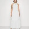 MICHAEL Michael Kors Damen LAWN HALTER DRESS - Maxikleid - White -Michael Kors Verkäufe f4f130387f2b45118287ee07e60a4ada