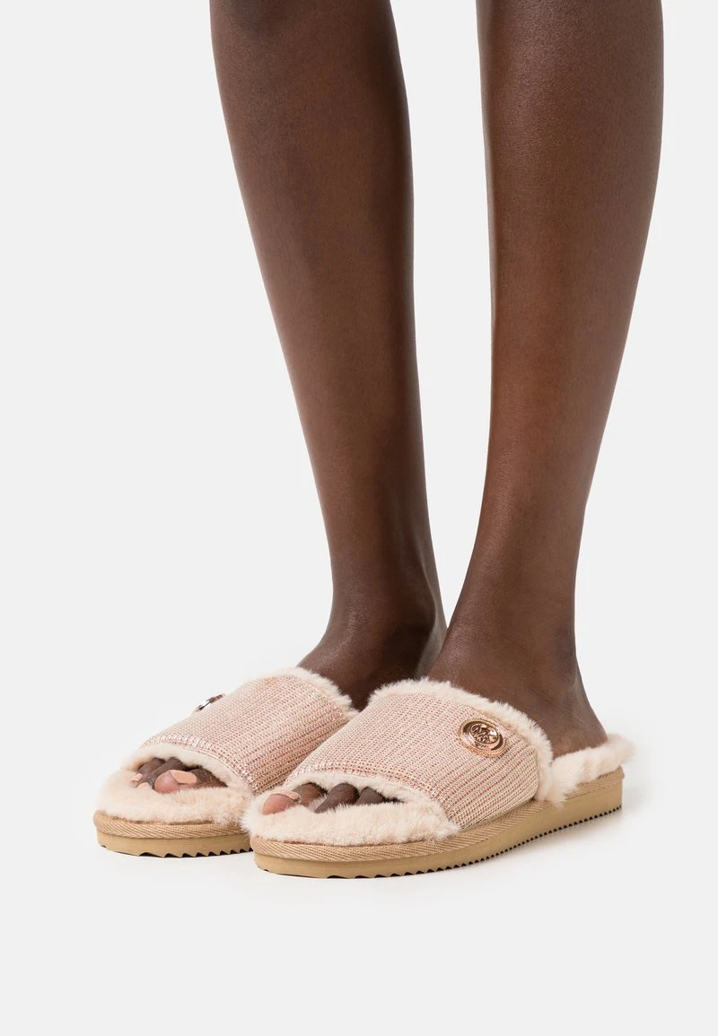 MICHAEL Michael Kors Damen JANIS SLIDE - Hausschuh - Rose Gold 3 MICHAEL Michael Kors Damen JANIS SLIDE - Hausschuh - Rose Gold
