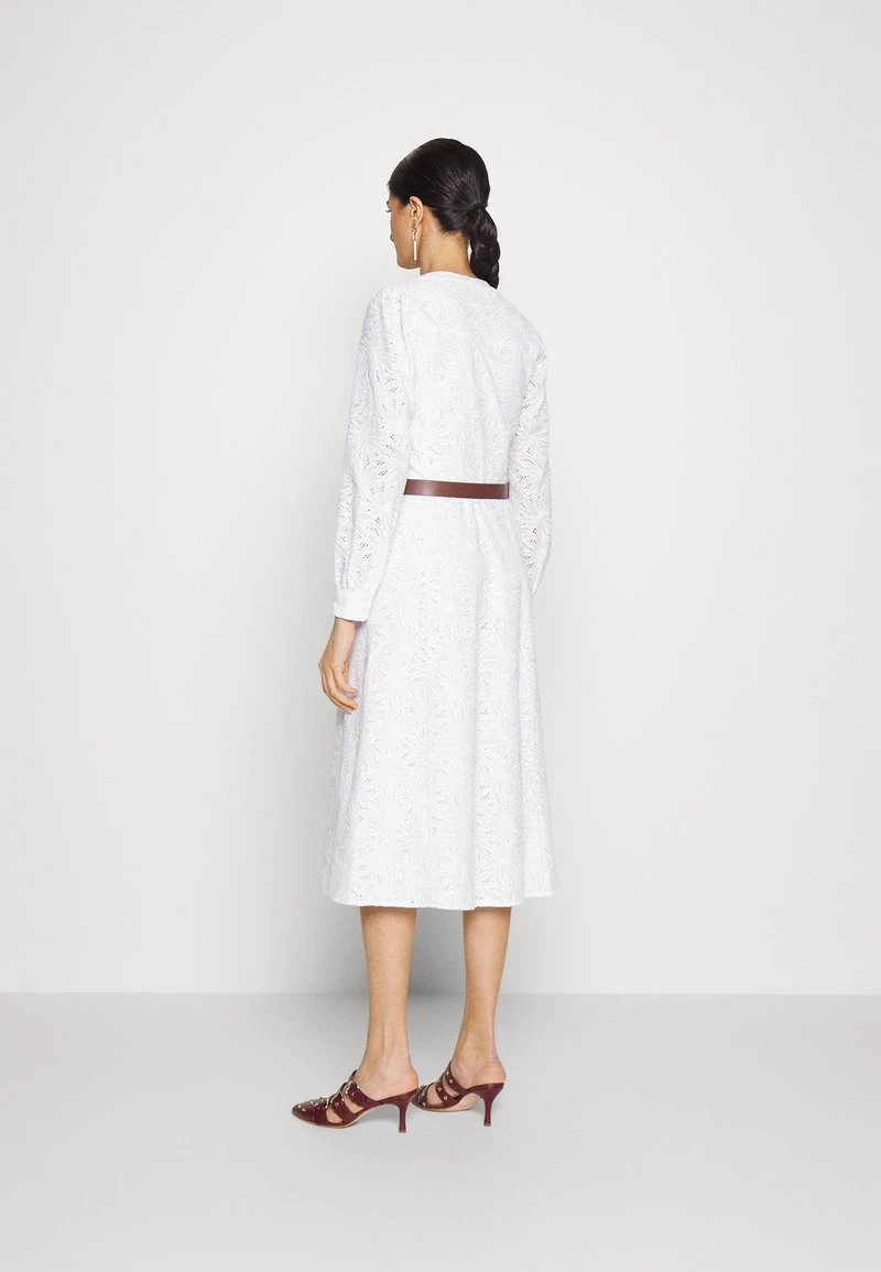 MICHAEL Michael Kors Damen PALM EYELET KATE DRESS - Blusenkleid - White 5 MICHAEL Michael Kors Damen PALM EYELET KATE DRESS - Blusenkleid - White – Bild 3