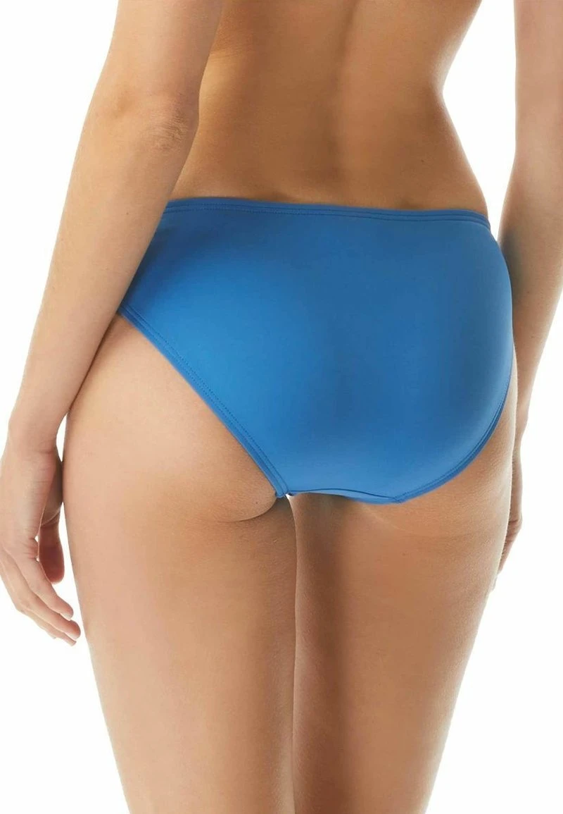MICHAEL Michael Kors Damen SOLIDS - Bikini-Hose - Vintage Blue 4 MICHAEL Michael Kors Damen SOLIDS - Bikini-Hose - Vintage Blue – Bild 2