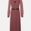 MICHAEL Michael Kors Damen SPRING BUD MIDI DRESS - Freizeitkleid - Sangria -Michael Kors Verkäufe f6d1f051a9784ca1b9fa230404fb909a