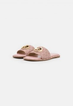 MICHAEL Michael Kors Damen HAYWORTH SLIDE - Pantolette Flach - Fawn -Michael Kors Verkäufe f6de41fd23cb4cf490025d62b46846b1