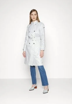 MICHAEL Michael Kors Damen Trenchcoat - White -Michael Kors Verkäufe f7ee4918089f47c8b6ed473287f9663e