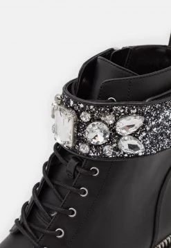 MICHAEL Michael Kors Damen HASKELL BOOT - Schnürstiefelette - Black -Michael Kors Verkäufe fa90607f45ff4c50b57355f710270107