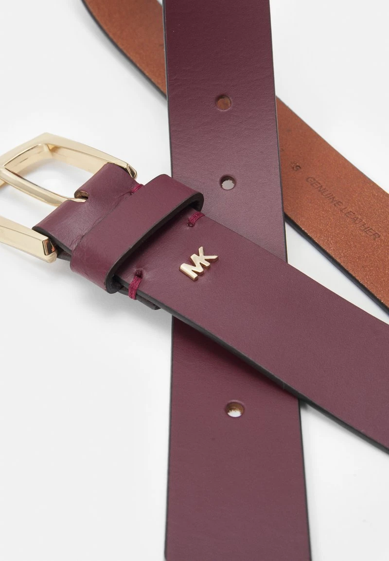 MICHAEL Michael Kors Damen BELT - Gürtel - Dark Berry/gold-coloured 7 MICHAEL Michael Kors Damen BELT - Gürtel - Dark Berry/gold-coloured – Bild 5