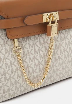 MICHAEL Michael Kors Damen HAMILTON LEGACY BELTED - Handtasche - Vanilla/acrn -Michael Kors Verkäufe fad2c4aec9a1467b870731d101336ba6