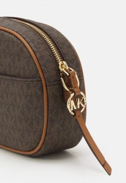 MICHAEL Michael Kors Damen JET SET CHARM OVAL XBODY - Umhängetasche - Brown/acorn -Michael Kors Verkäufe fbb8176f7b524fcd9bc9d831bc3333c1