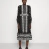 MICHAEL Michael Kors Damen EYELET MIDI - Freizeitkleid - Black
