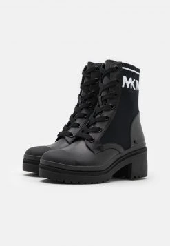 MICHAEL Michael Kors Damen BREA BOOTIE - Plateaustiefelette - Black/optic White -Michael Kors Verkäufe fdf6526ae0ab48a2b2d0510c85a4e0d3