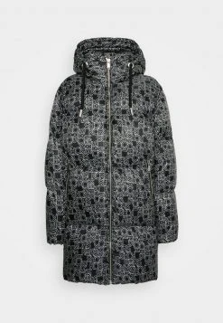 MICHAEL Michael Kors Damen OUTLINE PUFFER - Daunenmantel - Black/white