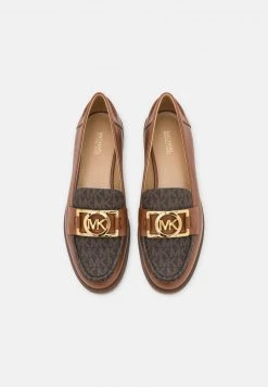 MICHAEL Michael Kors Damen APRIL LOAFER - Slipper - Luggage -Michael Kors Verkäufe fe7ccb4c7b2a436fa3acb8b82c98209b