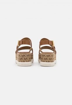 MICHAEL Michael Kors Damen PRESLEY - Plateausandalette - Beige/ebony -Michael Kors Verkäufe ff2f894797694ed2b6c753fdaa47f9e1